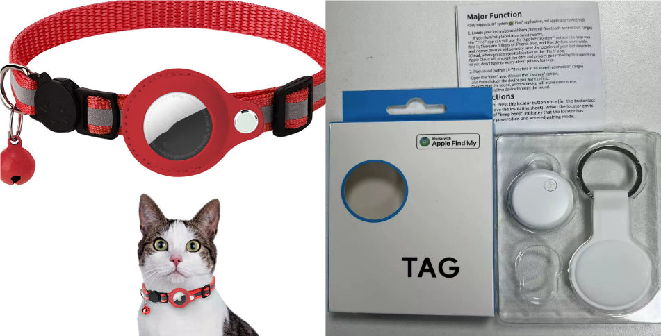 AirTag Dog Collar - Reflective & Waterproof | Furrlo